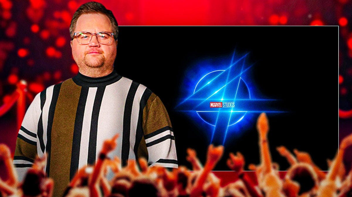 Paul Walter Hauser and the Fantastic Four logo.