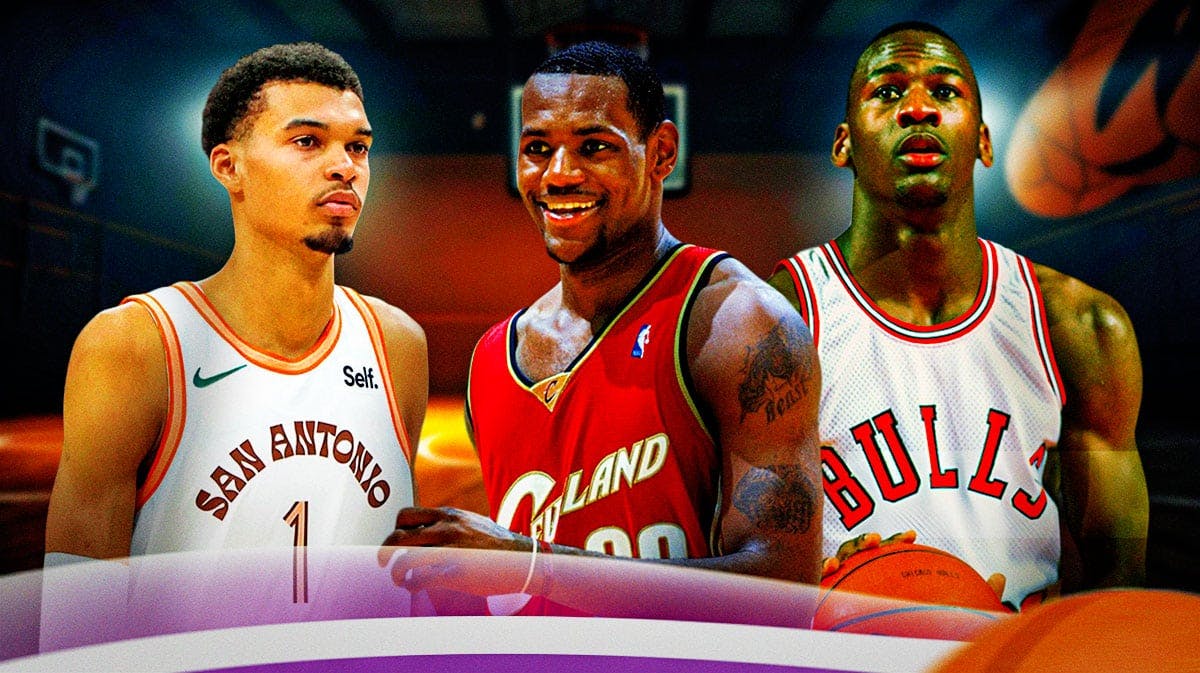Victor Wemanyama, LeBron James and Michael Jordan were among some of the best rookies in NBA history.