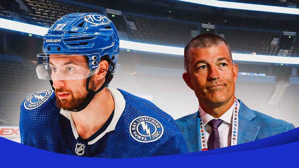 Lightning GM Julian BriseBois may have to make a move with center Anthony Cirelli in the offseason
