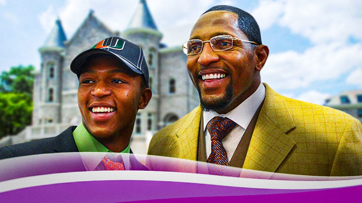 Baltimore Ravens linebacker and NFL Hall-of-Famer Ray Lewis heads to Virginia Union to receive a degree for his late son, Ray Lewis III