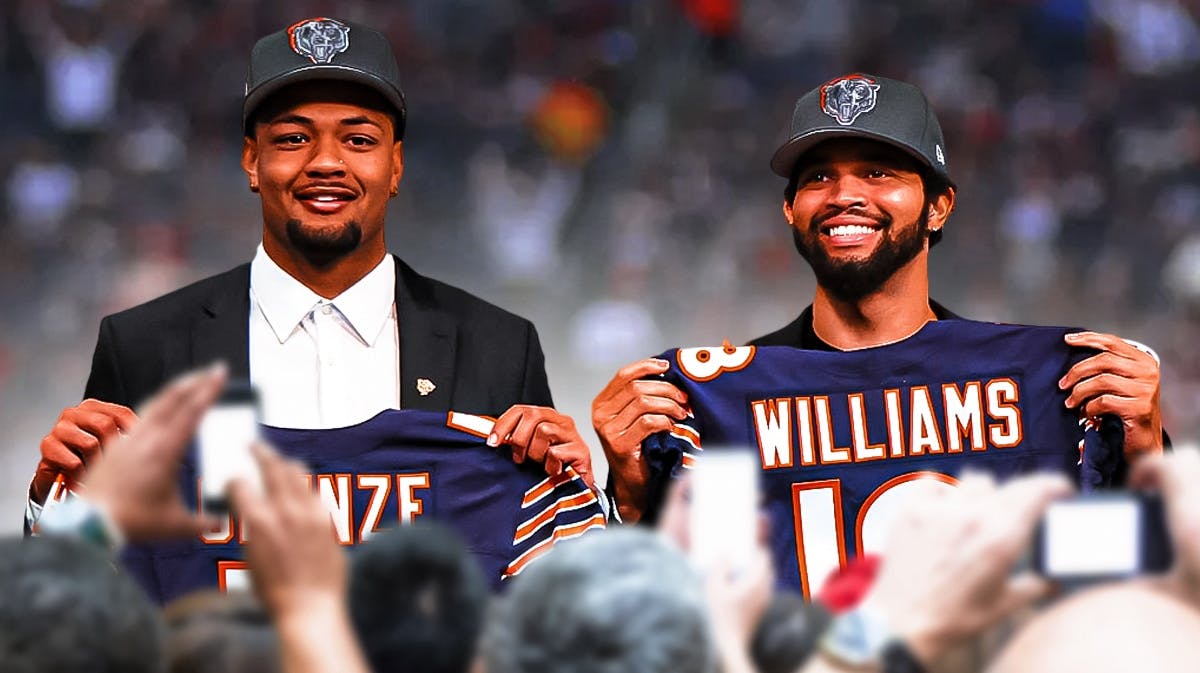 Caleb Williams and Rome Odunze hope to usher in a new era for the Bears