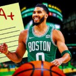 Celtics star Jayson Tatum got an A+ on the Game 3 test against the Heat