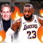 Lakers, Skip Bayless, LeBron James, Nuggets, Nuggets Lakers