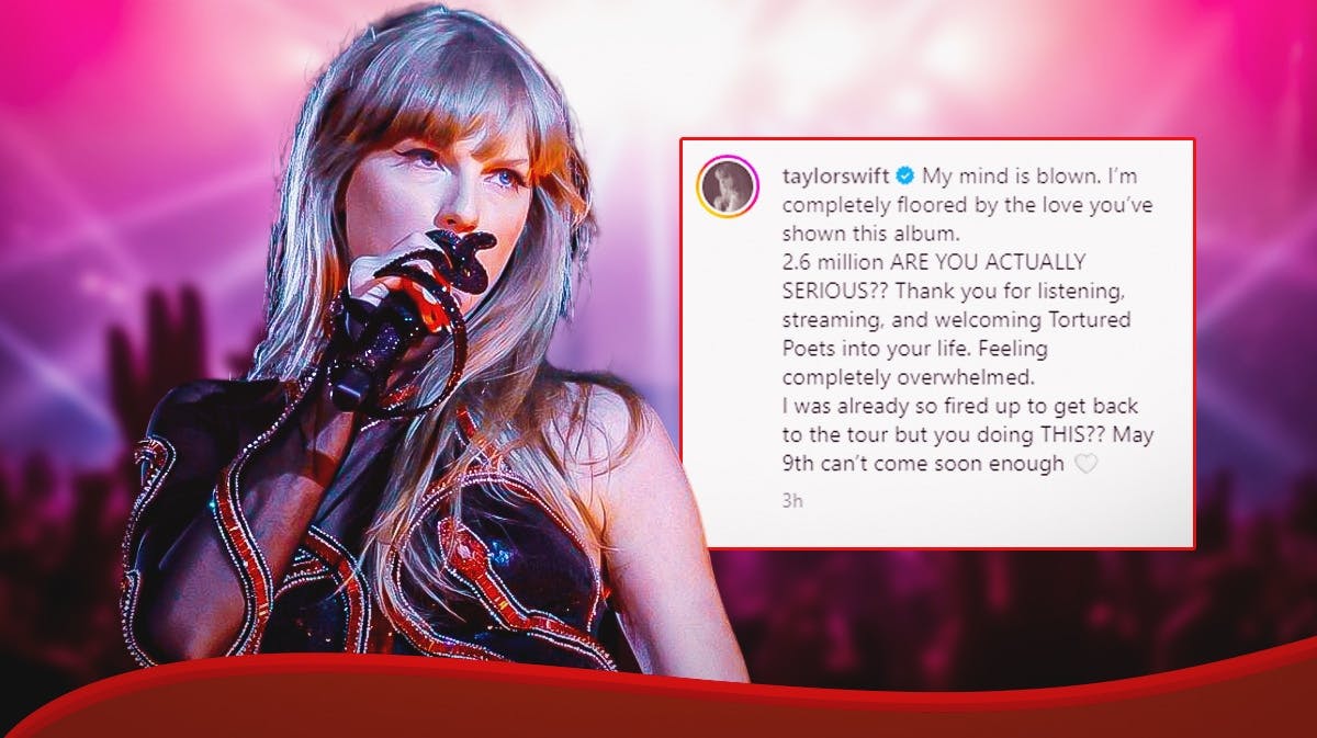 Taylor Swift and her Instagram post.