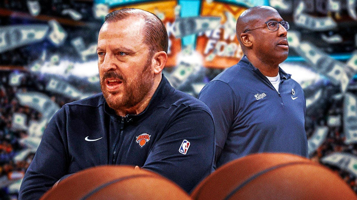 Knicks' Tom Thibodeau and Kings' Mike Brown