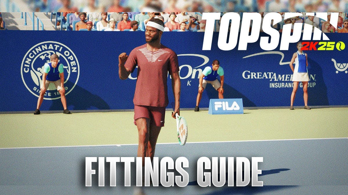 TopSpin 2K25 Fitting Guide - How To Earn & Equip Fittings