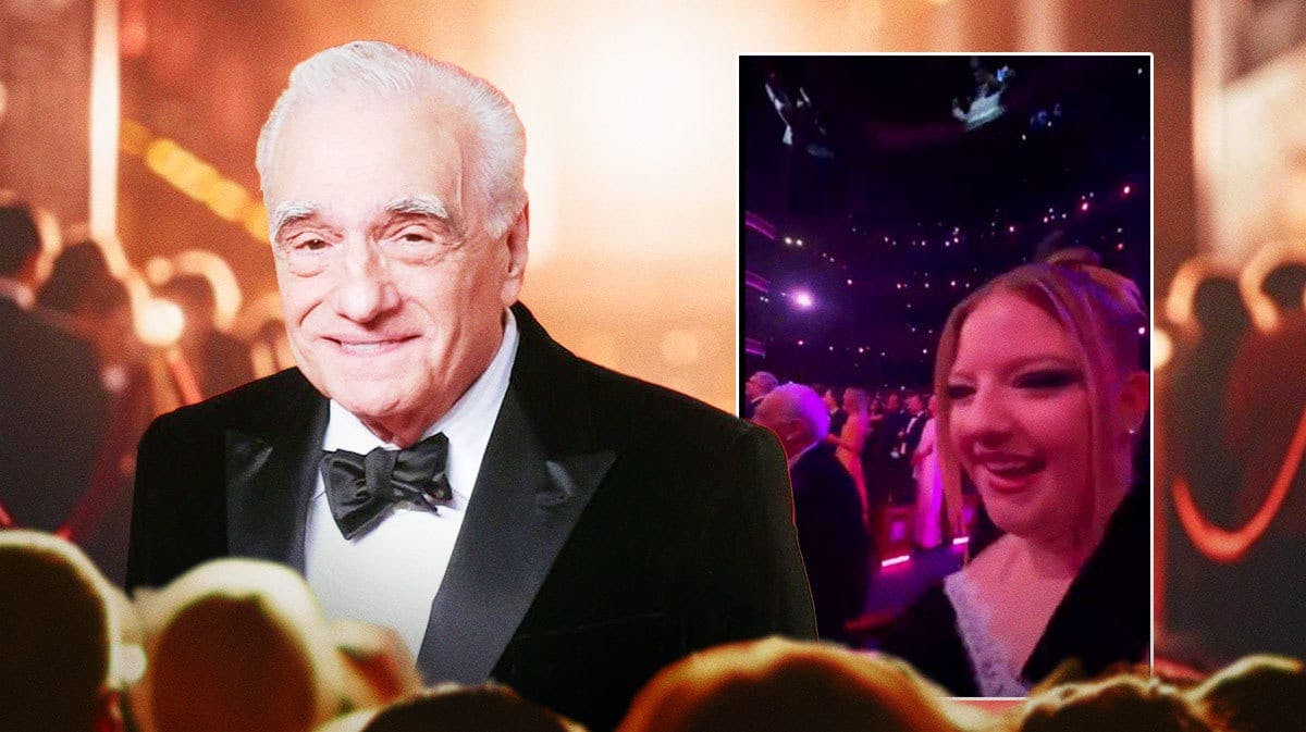 Martin Scorsese at the Oscars.
