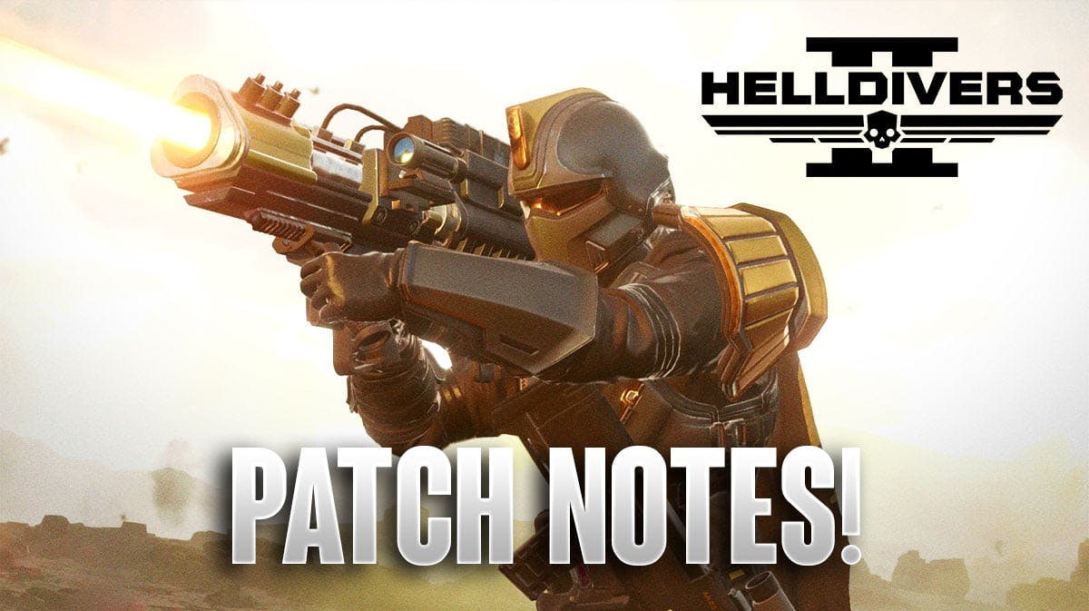 Helldivers 2 Latest Update Tweaks Enemies, Weapons, & More
