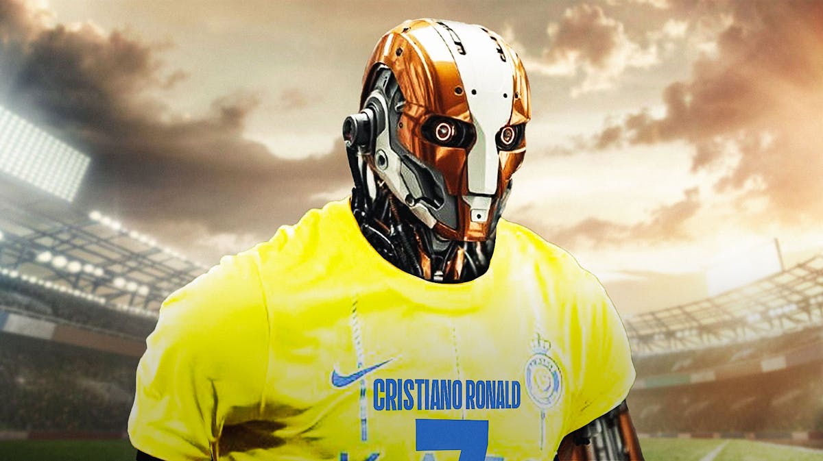 Cristiano Ronaldo robot