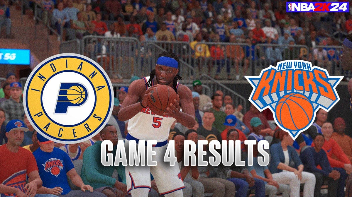 Knicks vs. Pacers Game 4 Results According To NBA 2K24