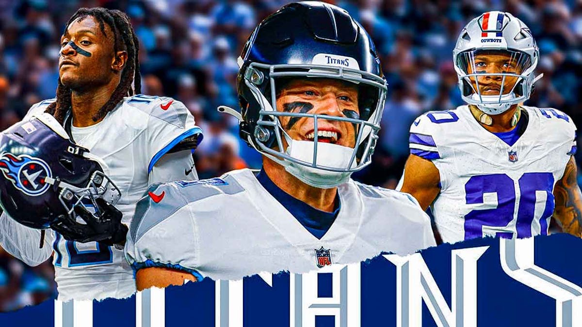 Titans Will Levis and DeAndre Hopkins amid NFL schedule release