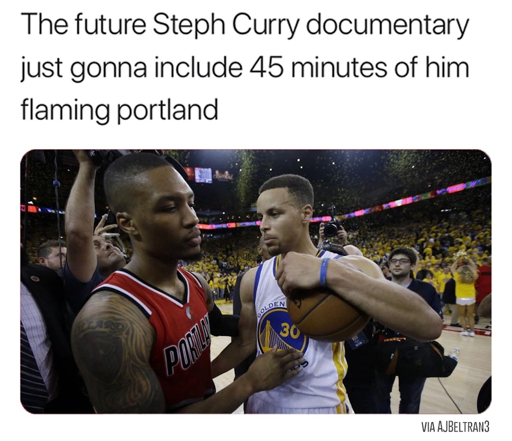 No Dame Time on this one 🤣

#nbamemes #curry #warriors #lillard #blazers