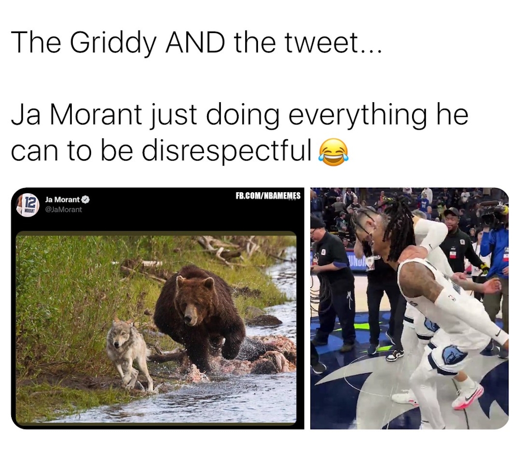 Ja a legend for this 🤣

#JaMorant #Grizzlies #TWolves #Playoffs #nbamemes