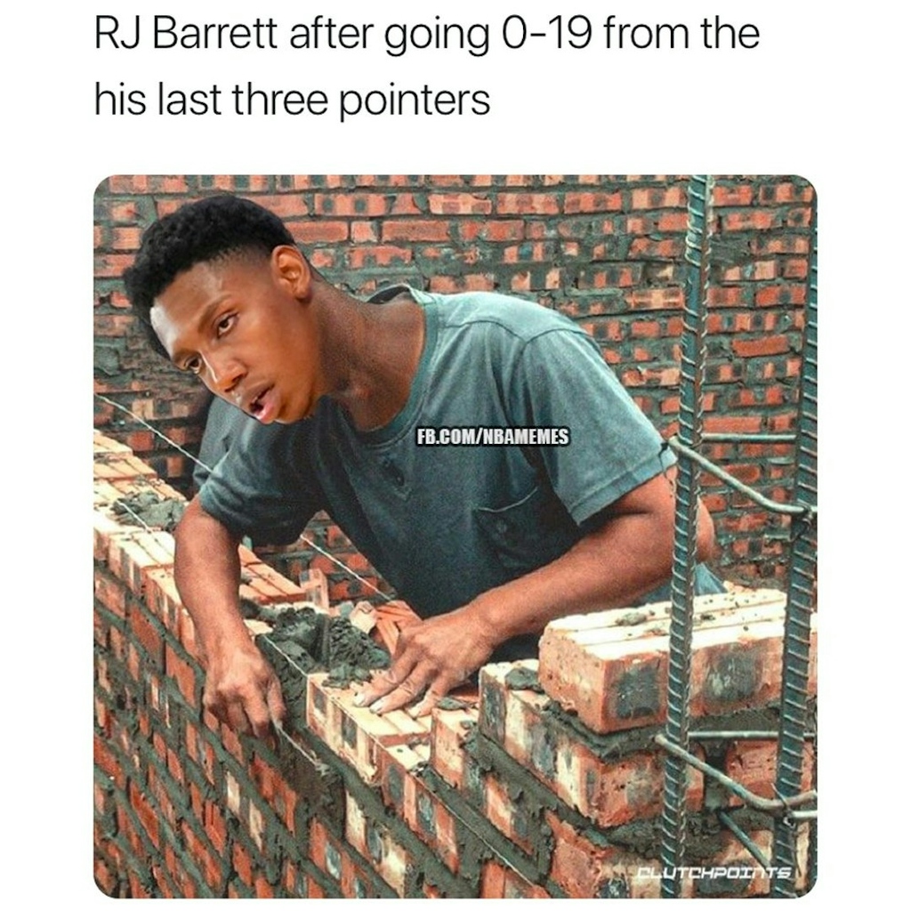 Could build another skyscraper in NYC

#RJBarrett #Knicks #NYKnicks #nbamemes