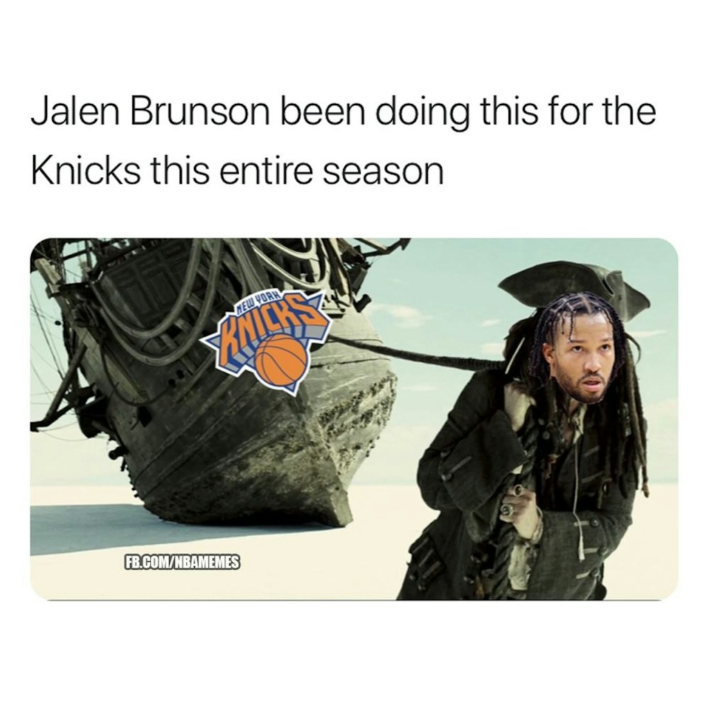 And it wasn't enough in the end 😔

#JalenBrunson #Knicks #NYKnicks