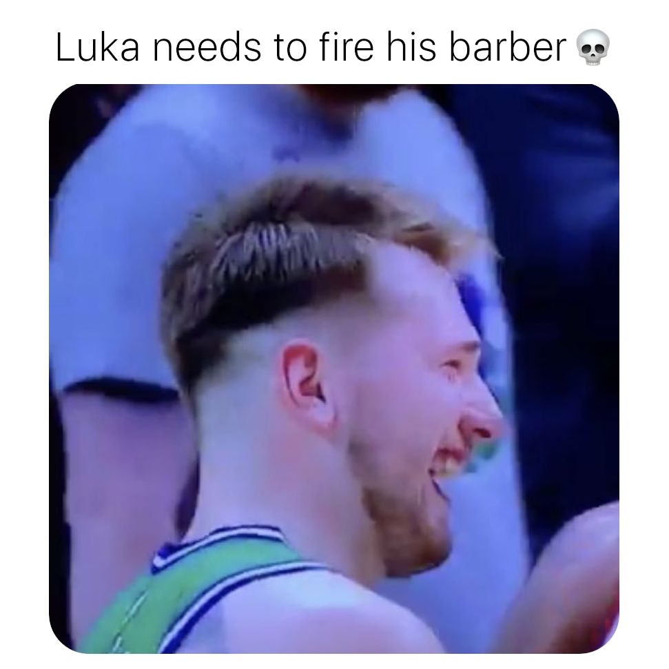 Barber gotta be a Suns fan 

#Luka #LukaDoncic #Mavs