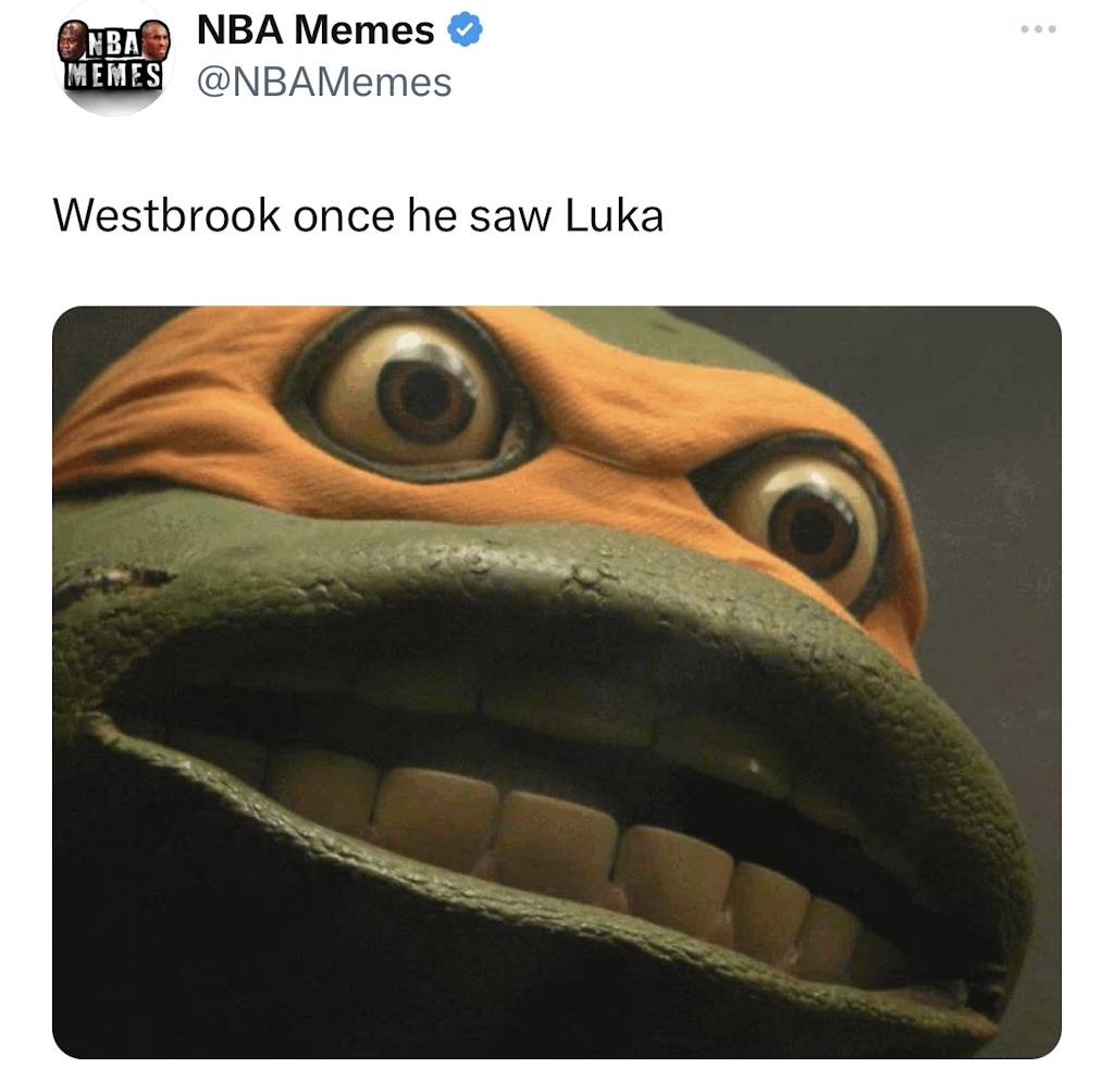 Westbrook was ready to start something 😂