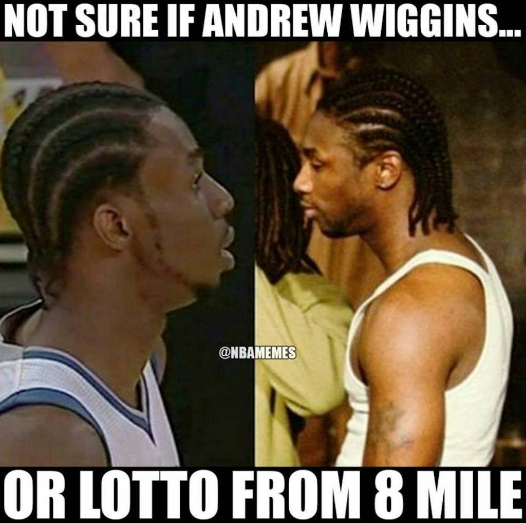 Andrew Wiggins was in 8 Mile? #Timberwolves Nation