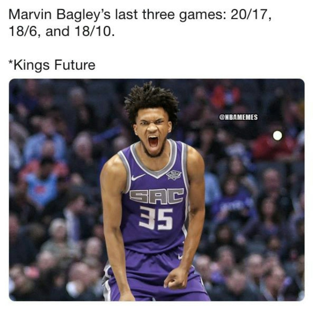 Kings future is bright with Marvin Bagley III. 🔥 #Kings