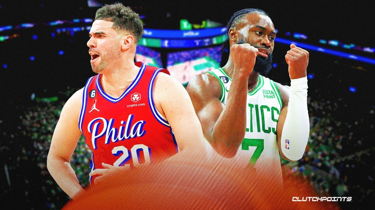Georges Niang, Jaylen Brown, Boston Celtics, Sixers, NBA Playoffs