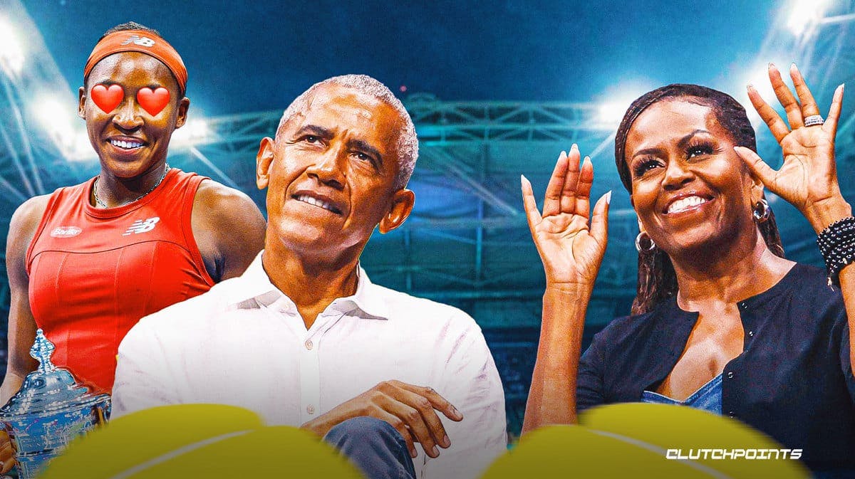 Michelle Obama, Barack Obama, Coco Gauff, US Open