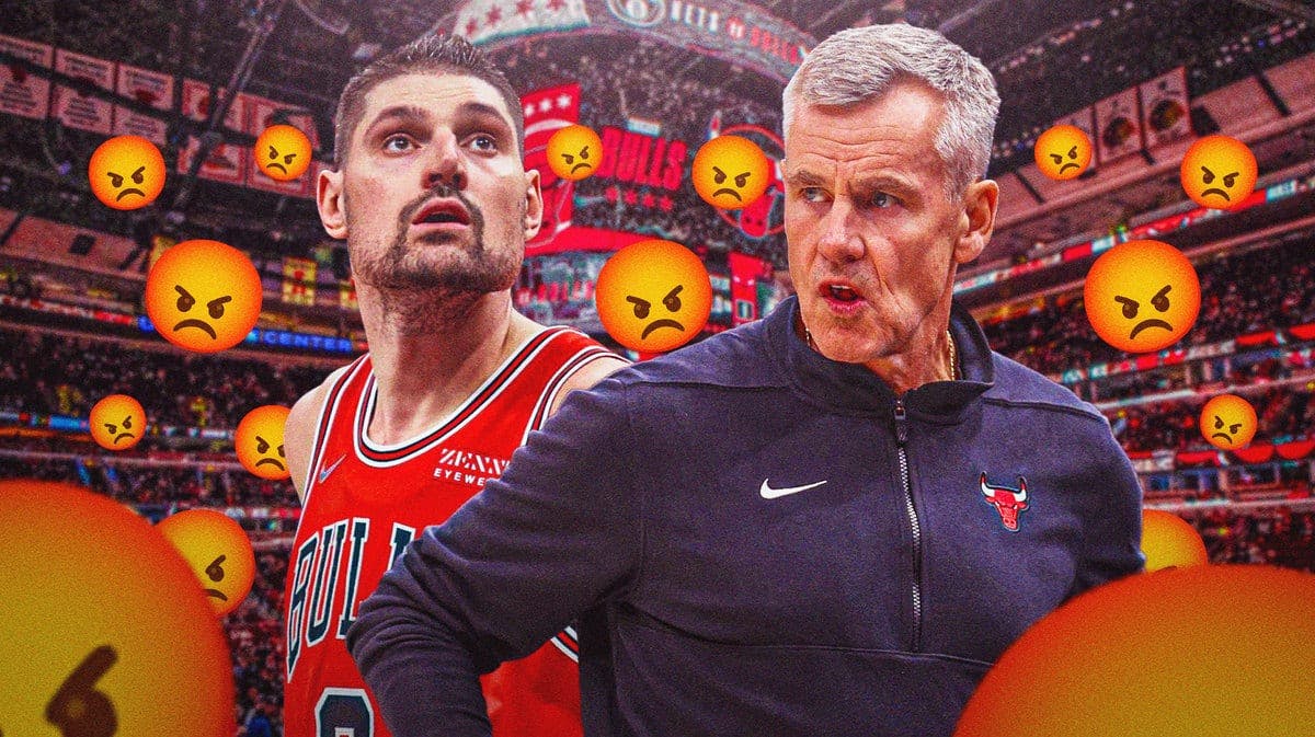Billy Donovan and Nikola Vucevic weren't too happy with each other in the Bulls loss to the Thunder