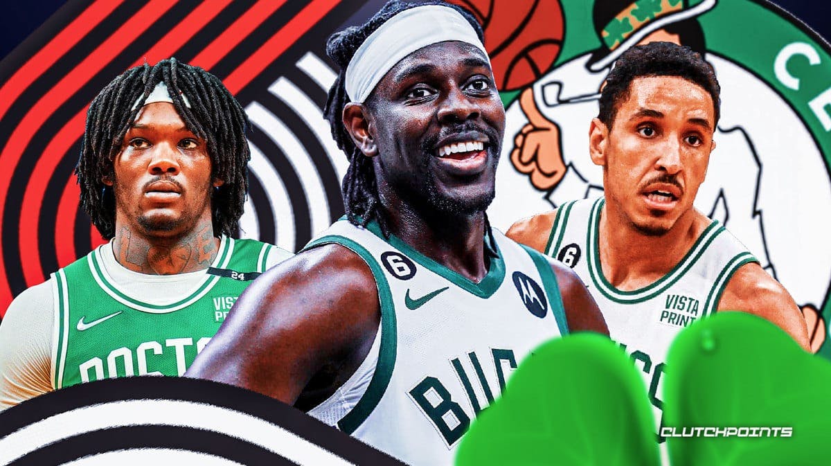 Boston Celtics Portland Trail Blazers trade Jrue Holiday