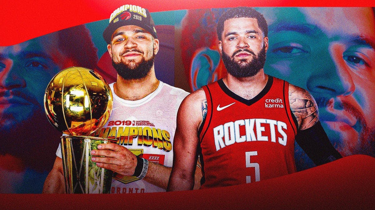 Fred VanVleet with the Raptors and the Rockets
