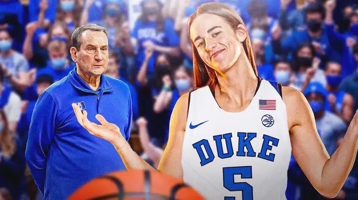 Coach K claims he would've loved to have coached Iowa's Caitlin Clark