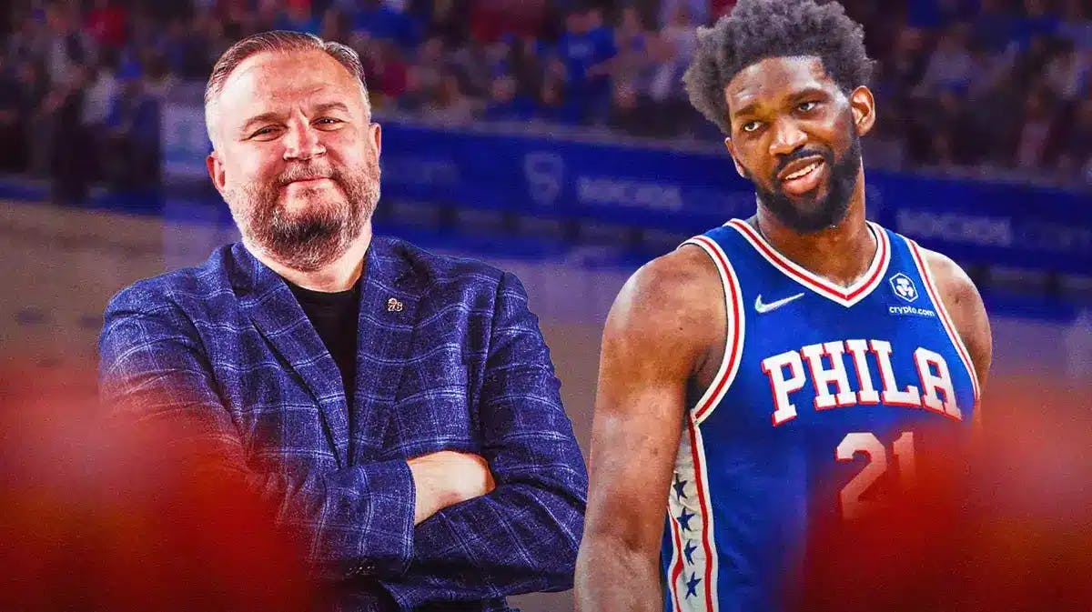 Sixers' Daryl Morey and Joel Embiid