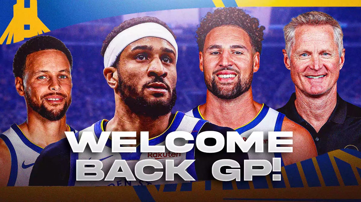 Warriors' Steve Kerr, Stephen Curry and Klay Thompson welcoming back Gary Payton II