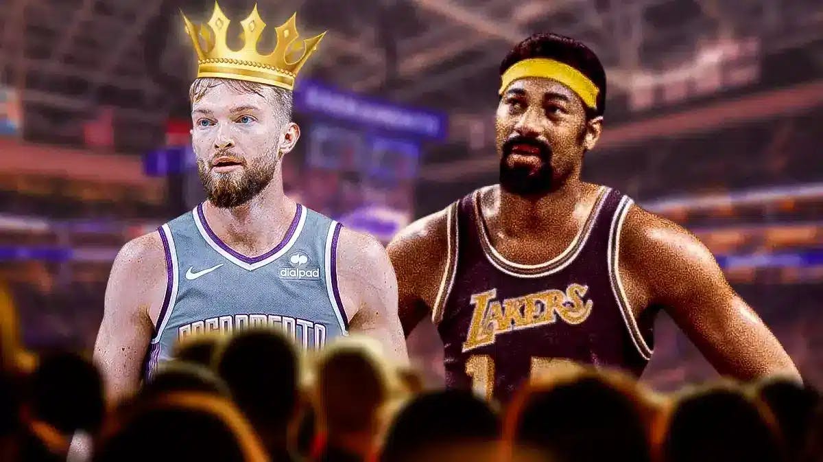 Kings De'Aaron Fox teammate and Mike Brown mentee Domantas Sabonis after win over Grizzlies with Wilt Chamberlain