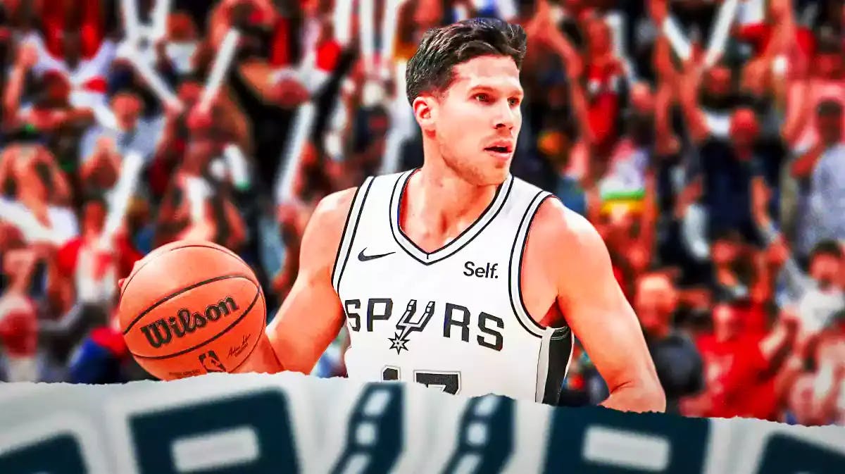 Photo: Doug McDermott in Spurs jersey in action