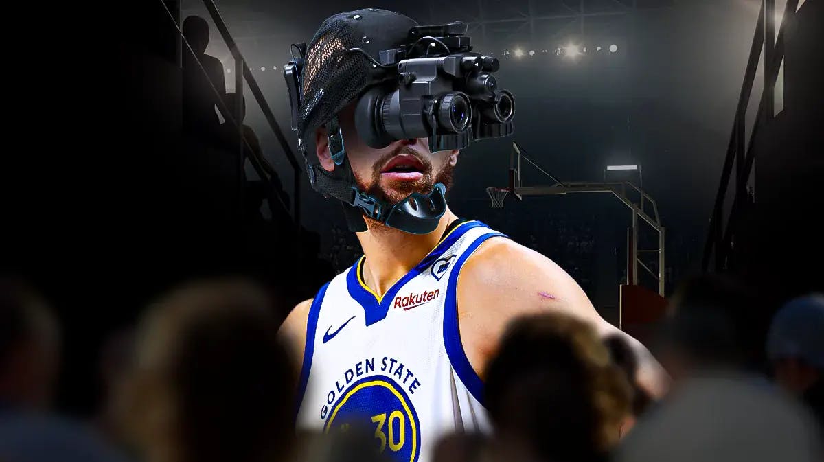 The Golden State Warriors led the Clips after 1 as Curry hit an insane shot from the tunnel.