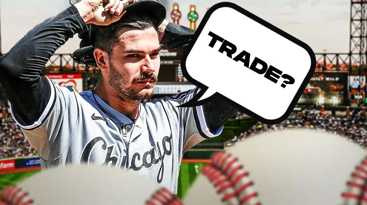 White Sox's Dylan Cease asking "Trade?"