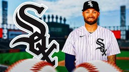 Kevin Pillar in white sox jersey.