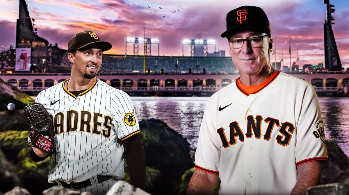 Giants manager Bob Melvin wishing Blake Snell well in MLB Free Agency.