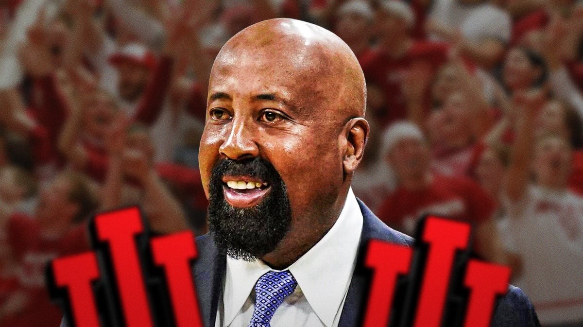 Mike Woodson’s face smiling and looking confident.