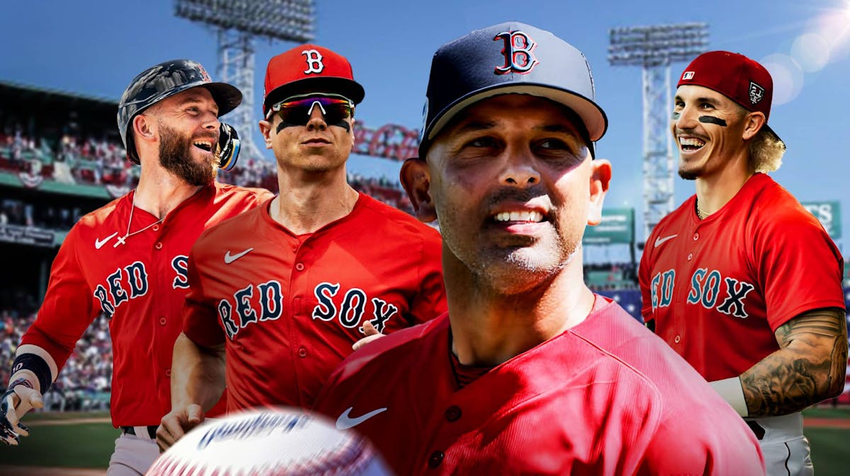 Red Sox' Alex Cora, Tyler O'Neill, Jalen Duran and Trevor Story