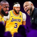 Lakers Darvin Ham after LeBron James and Anthony Davis NBA Playoffs loss to Nuggets