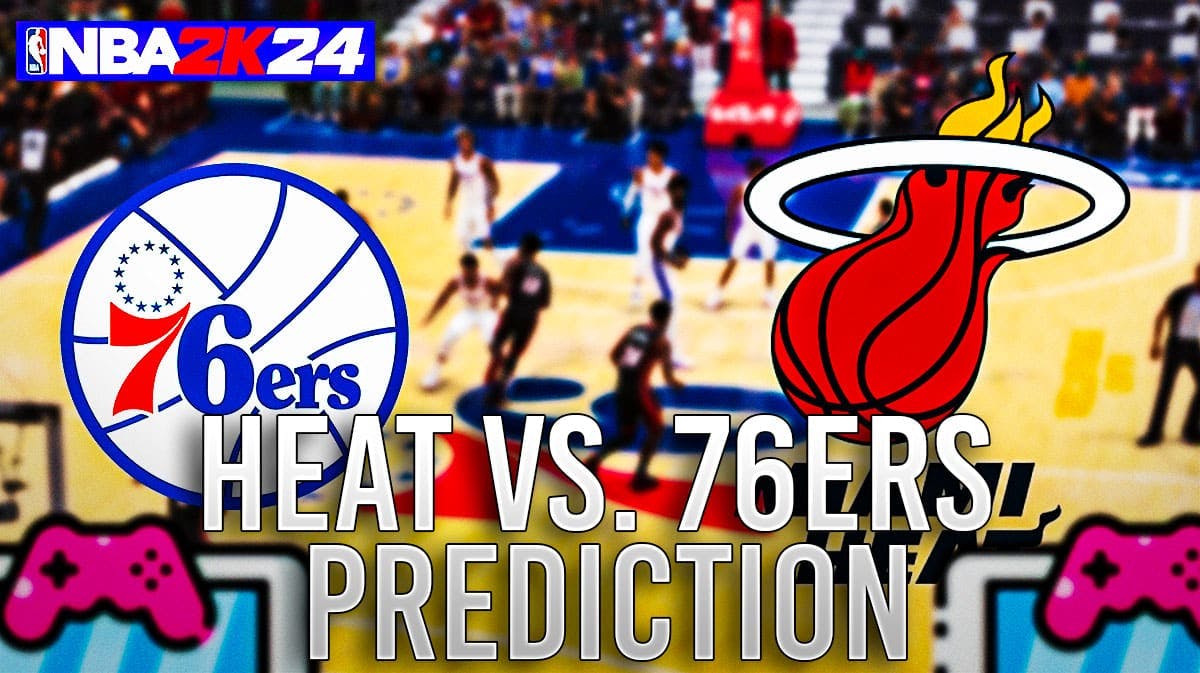 Heat Vs. 76ers Results Simulated With 2K24 - Adebayo Rises Up