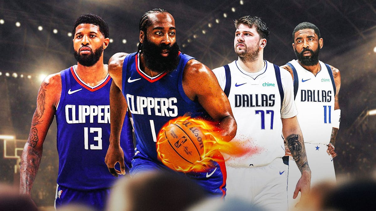 James Harden, Paul George, Luka Doncic, Kyrie Irving, Los Angeles Clippers, Dallas Mavericks