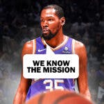 Kevin Durant of the Suns spoke out about the team's mission going forward.