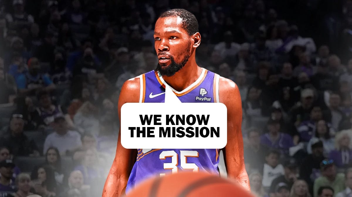 Kevin Durant of the Suns spoke out about the team's mission going forward.
