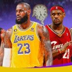 LeBron James through the years with the Miami Heat, Los Angeles Lakers, and the Cleveland Cavaliers
