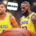 Lakers, LeBron James, Anthony Davis, Nuggets, Magic Johnson