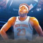 Mitchell Robinson Knicks 76ers injury NBA Playoffs