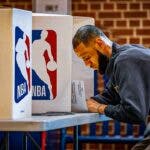 LeBron James (Lakers) as a guy voting