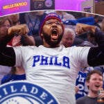 Philadelphia 76ers fans playoffs refs missed call Knicks