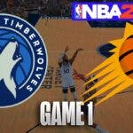 Suns Vs. Timberwolves Game 1 Results Simulated With NBA 2K24